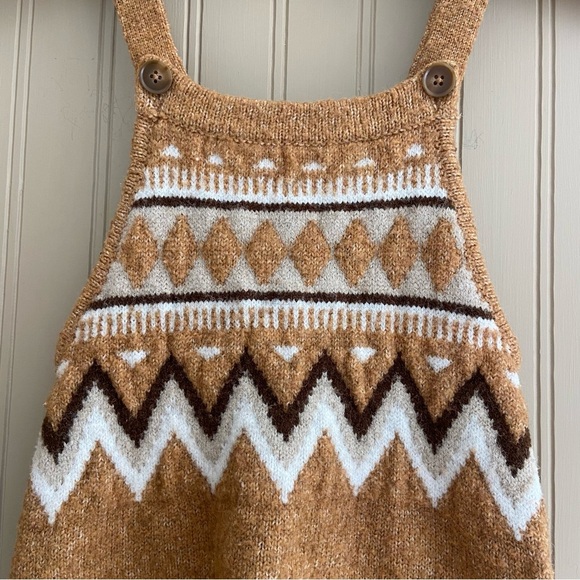 Zara Jacquard Knit Jumper Romper Kids Size 2-3 years - Picture 3 of 5